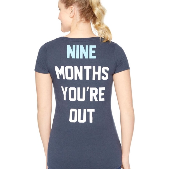 Maternity Graphic Tee Tampa Bay Rays Short Sleeve - Picture 2 of 2